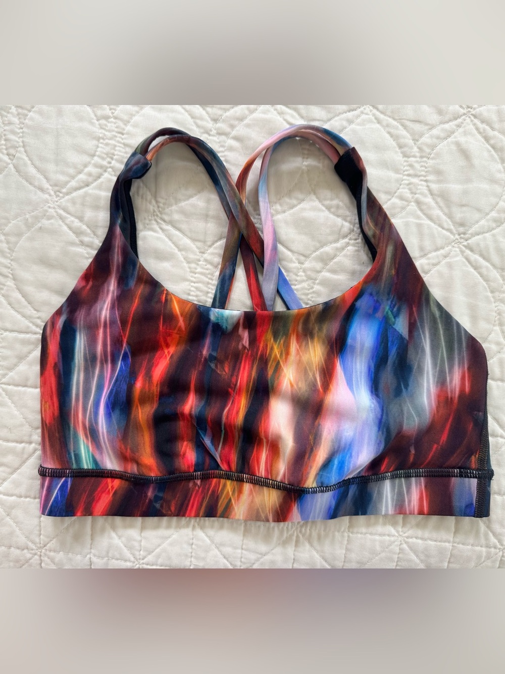 Lululemon Energy Bra Chroma Fusion Medium Support